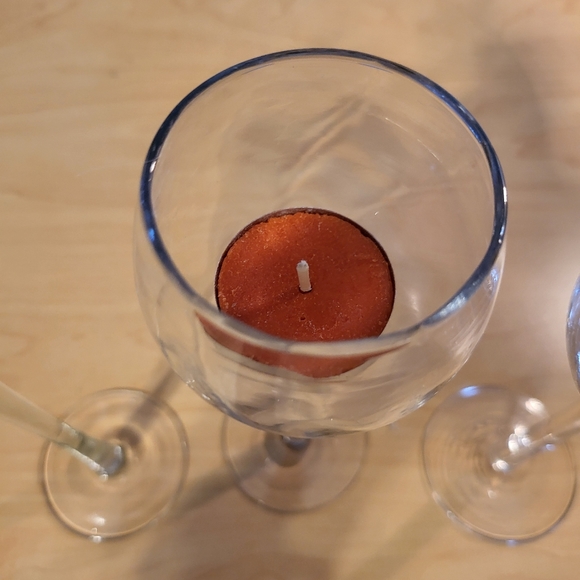 DECOSTAR™ GLASS CANDLE HOLDERS 3PC/SET - Picture 2 of 5